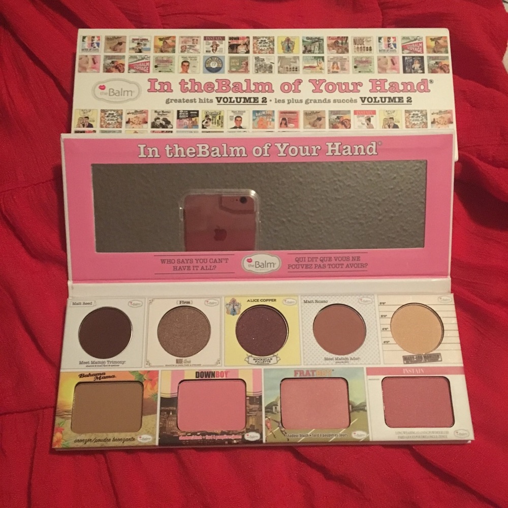 The balm eyeshadow palette